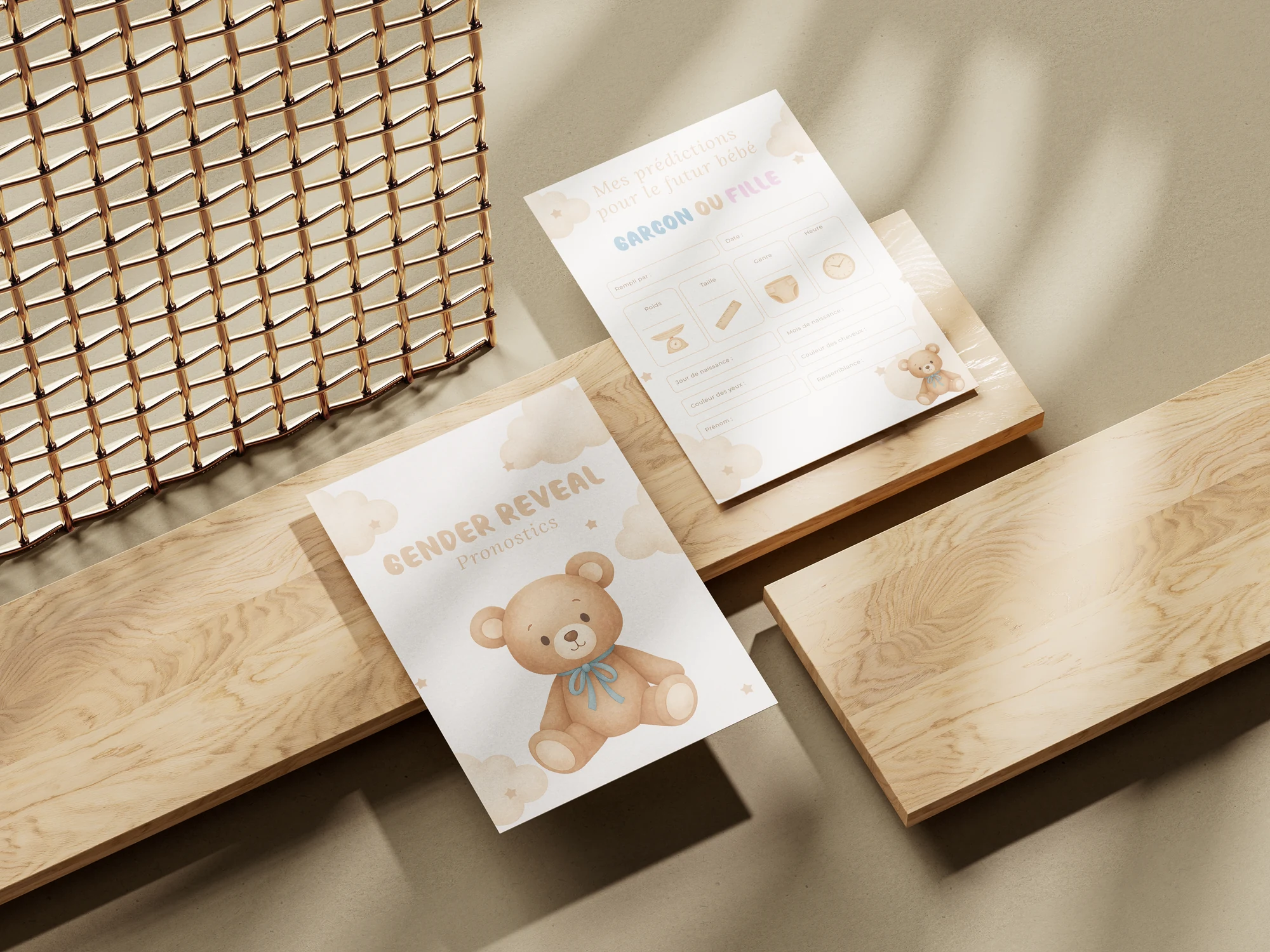 Gender reveal — Flyer — visuel 3