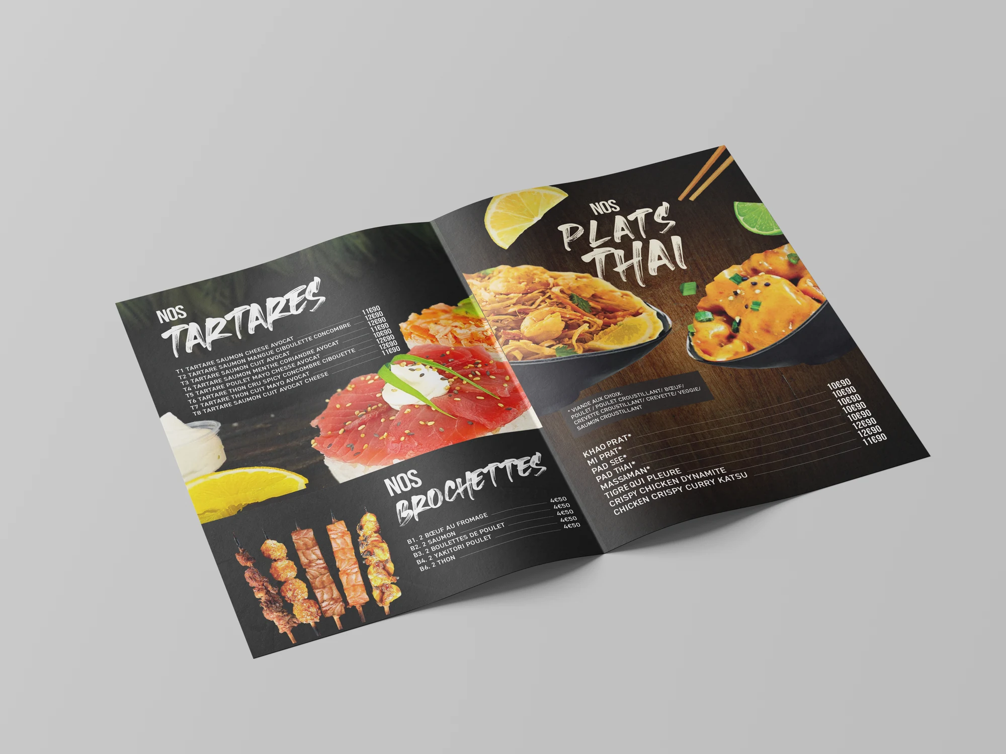 Sabaïdi — Menu — visuel 2