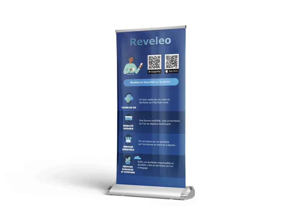 Reveleo — Kakémono — visuel 1